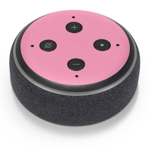 Smart Cover Pink Amazon Echo Dot Skin