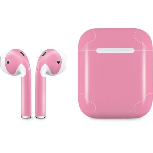 Smart Cover Pink Apple AirPods Skin