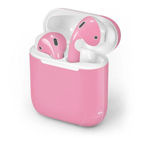 Smart Cover Pink Apple AirPods Skin