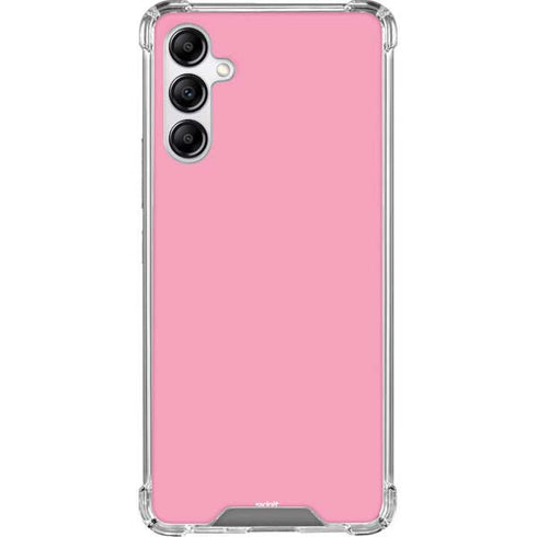 Smart Cover Pink Galaxy A14 5G Clear Case