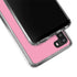Smart Cover Pink Galaxy A21 Clear Case