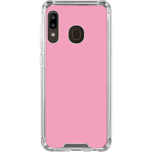 Smart Cover Pink Galaxy A30 Clear Case