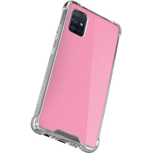 Smart Cover Pink Galaxy A51 5G Clear Case