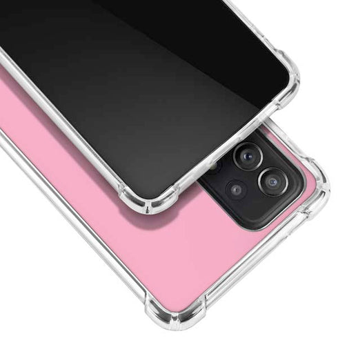 Smart Cover Pink Galaxy A52 5G Clear Case