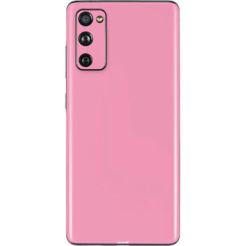 Smart Cover Pink Galaxy S20 Fan Edition Skin