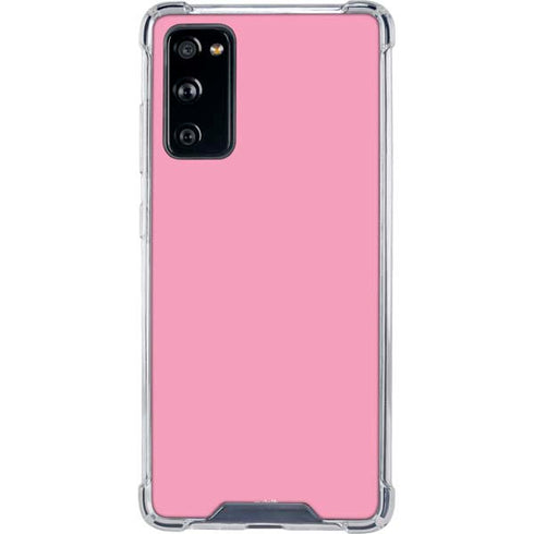 Smart Cover Pink Galaxy S20 FE Clear Case