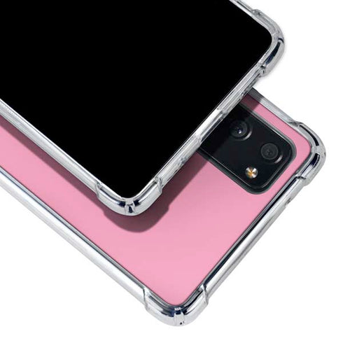 Smart Cover Pink Galaxy S20 FE Clear Case
