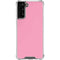 Smart Cover Pink Galaxy S21 FE Clear Case