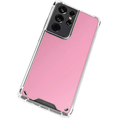 Smart Cover Pink Galaxy S21 Ultra 5G Clear Case