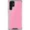 Smart Cover Pink Galaxy S22 Ultra Clear Case