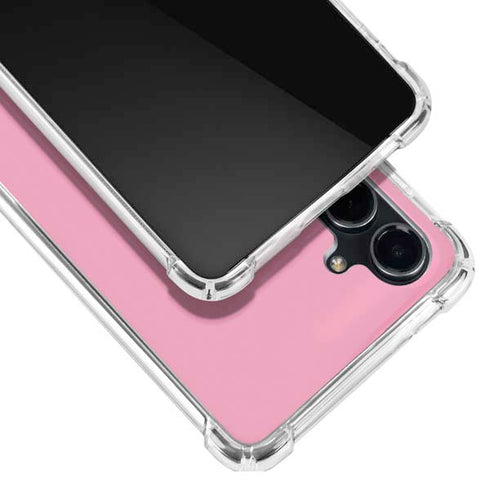 Smart Cover Pink Galaxy S23 FE Clear Case