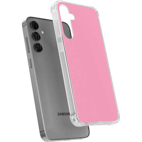 Smart Cover Pink Galaxy S24 Plus Clear Case