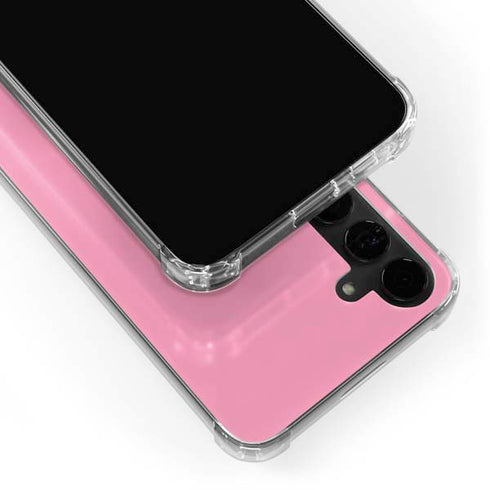 Smart Cover Pink Galaxy S24 Plus Clear Case