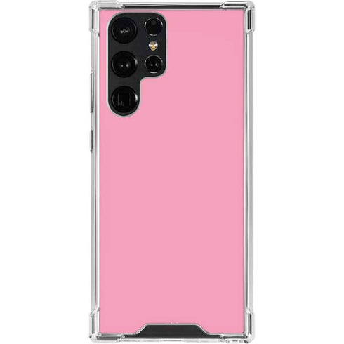 Smart Cover Pink Galaxy S24 Ultra Clear Case