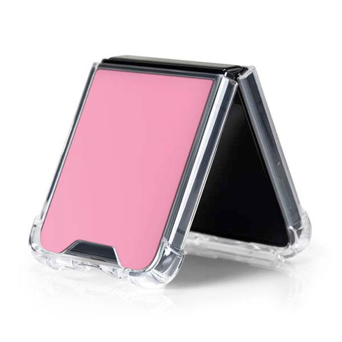 Smart Cover Pink Galaxy Z Flip5 5G Clear Case
