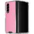 Smart Cover Pink Galaxy Z Fold4 5G Clear Case