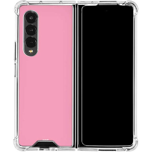 Smart Cover Pink Galaxy Z Fold4 5G Clear Case