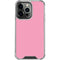 Smart Cover Pink iPhone 13 Pro Clear Case