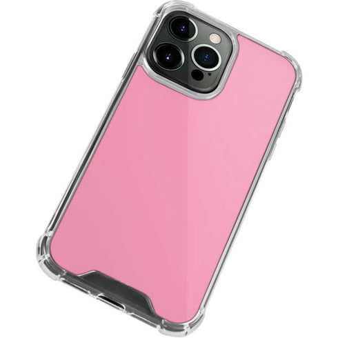Smart Cover Pink iPhone 13 Pro Clear Case