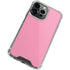 Smart Cover Pink iPhone 13 Pro Clear Case