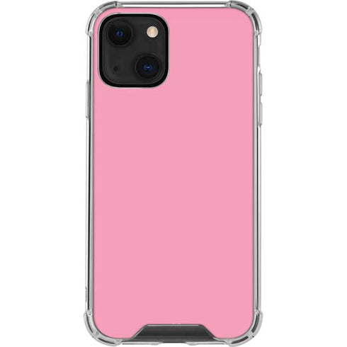 Smart Cover Pink iPhone 14 Plus Clear Case