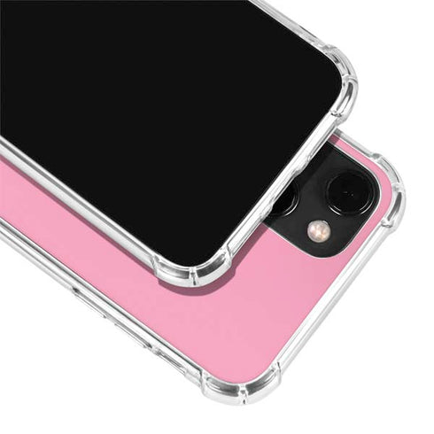Smart Cover Pink iPhone 14 Plus Clear Case