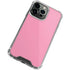 Smart Cover Pink iPhone 15 Pro Clear Case