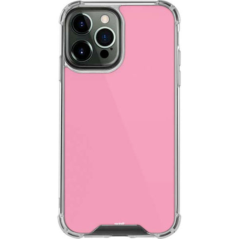 Smart Cover Pink iPhone 14 Pro Max Clear Case