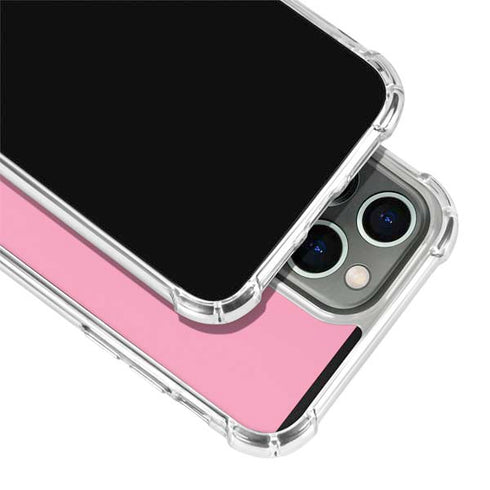 Smart Cover Pink iPhone 15 Pro Max Clear Case