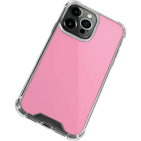 Smart Cover Pink iPhone 14 Pro Max Clear Case