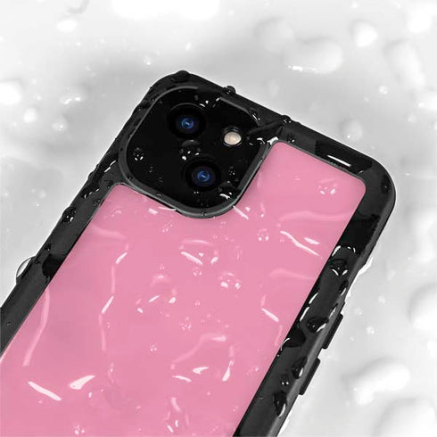 Smart Cover Pink iPhone 15 Plus Waterproof Case