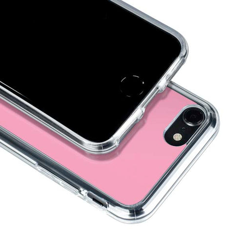 Smart Cover Pink iPhone SE (2nd & 3rd Gen) Clear Case