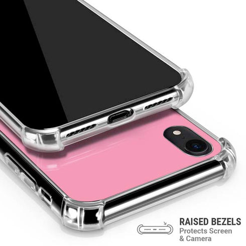 Smart Cover Pink iPhone XR Clear Case