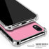 Smart Cover Pink iPhone XR Clear Case