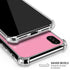 Smart Cover Pink iPhone XS Max Clear Case