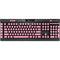 Smart Cover Pink K95 RGB PLATINUM Mechanical Gaming Keyboard Skin