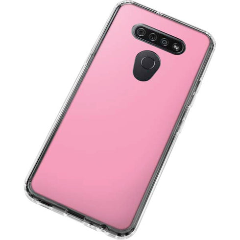 Smart Cover Pink LG K51/Q51 Clear Case