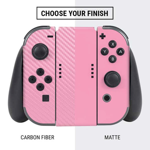 Smart Cover Pink Nintendo Switch Bundle Skin