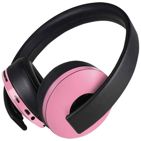 Smart Cover Pink PlayStation 4 Gold Wireless Headset Skin