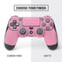 Smart Cover Pink PS4 Controller Skin