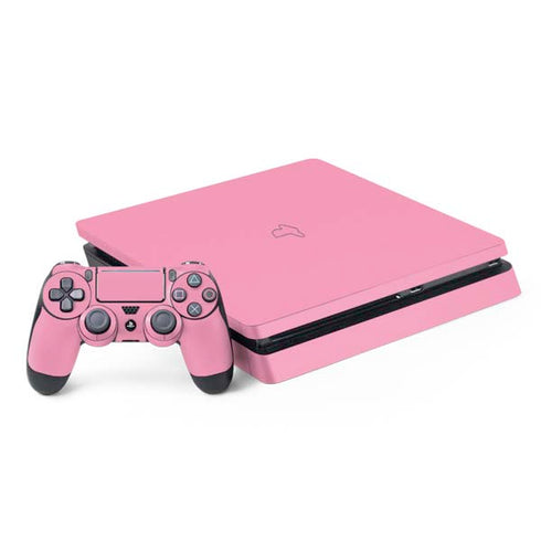 Smart Cover Pink PS4 Slim Bundle Skin