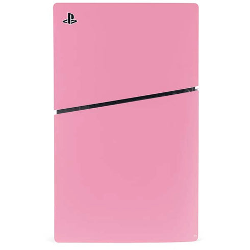 Smart Cover Pink PS5 Slim Digital Edition Console Skin