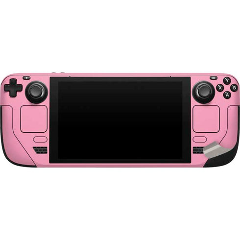 Smart Cover Pink Steam Deck Handheld Gaming Computer Skin