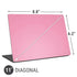 Smart Cover Pink Universal Laptop 11in (8.8 x 6.2in) Skin