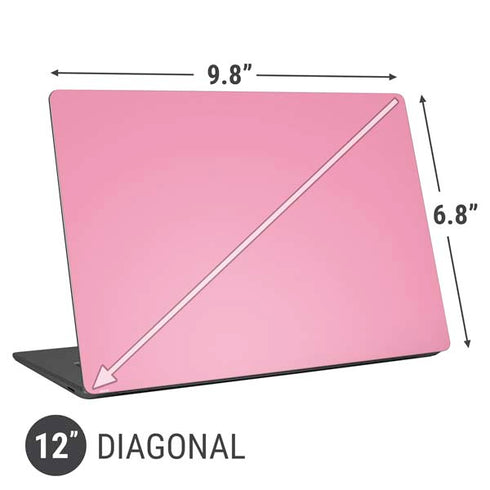 Smart Cover Pink Universal Laptop 12in (9.8 x 6.8in) Skin