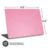 Smart Cover Pink Universal Laptop 12in (9.8 x 6.8in) Skin