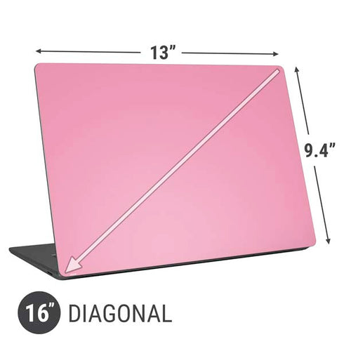 Smart Cover Pink Universal Laptop 16in (13 x 9.4in) Skin