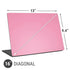 Smart Cover Pink Universal Laptop 16in (13 x 9.4in) Skin