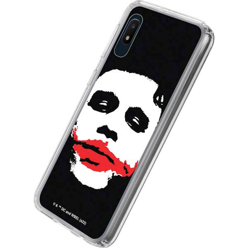 The Dark Knight Smeared Joker Galaxy A10e Clear Case