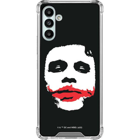 The Dark Knight Smeared Joker Galaxy A13 5G Clear Case
